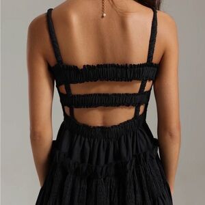 Commense Black Maxi Dress